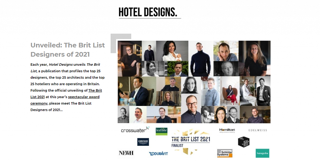 Unveiled: The Brit List Designers of 2021