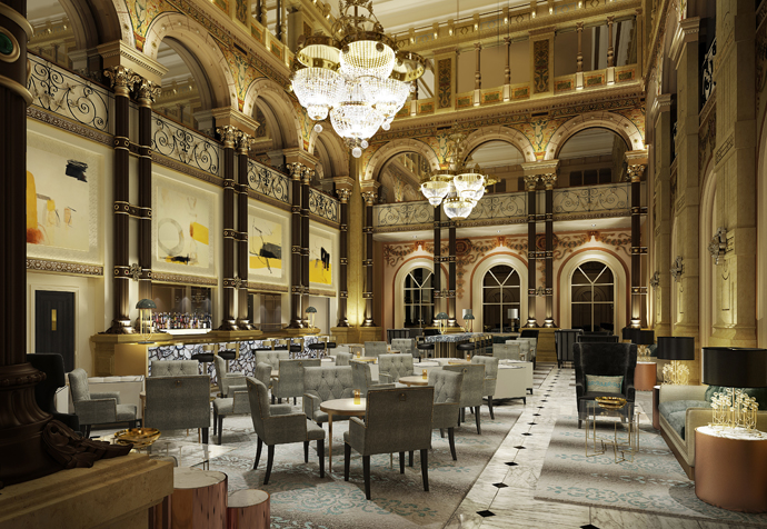 Sleeper Online - Richmond  commissioned to re-design Hilton Paris Opera