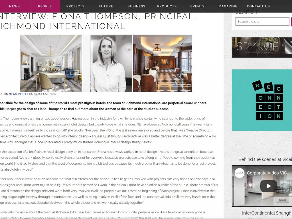 Head Space Visionaries: Interview with Fiona Thompson